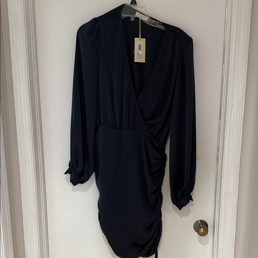 Ramy Brook Midnight Long Sleeve Dress